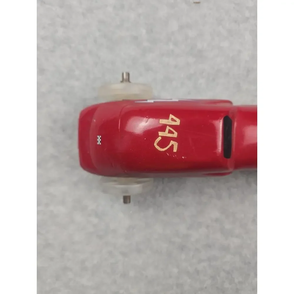Vintage Pinewood Derby Car Custom Red Flame Lightning Awana Grand Prix Boy Scout